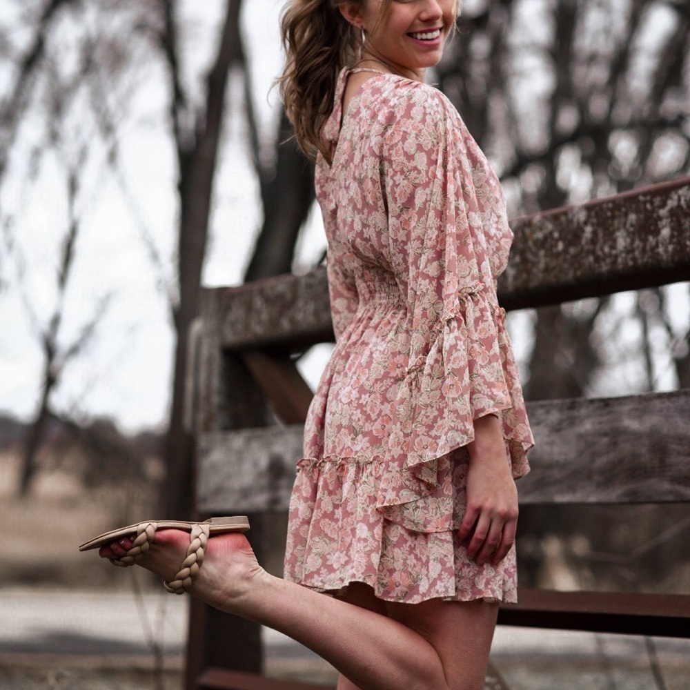 Floral flowy dress